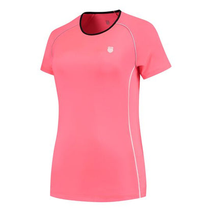 K-Swiss TAC Hypercourt Crew Tee 4 Pink