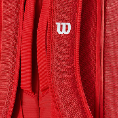 Wilson Super Tour Red 6 Racket Bag