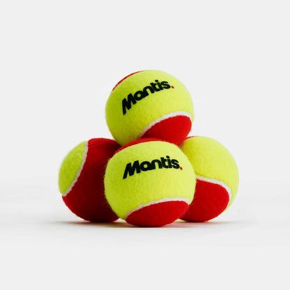Mantis Red Coaching Tennis Balls