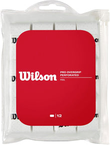 Wilson Pro Overgrips Perforated x12 Pack