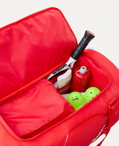 Wilson Pickleball Red Duffel Bag