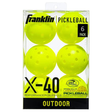 Franklin Outdoor X-40 Pickleball (Pack of 6)