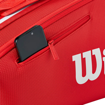 Wilson Super Tour Red 6 Racket Bag