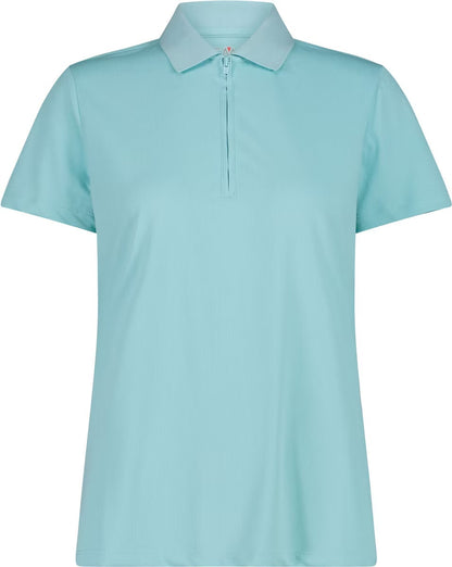 CMP Women’s Zip Polo Lagoon