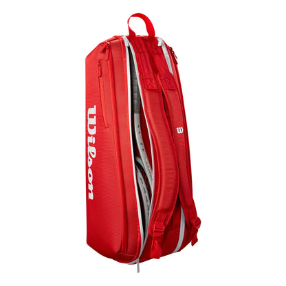 Wilson Super Tour Red 6 Racket Bag