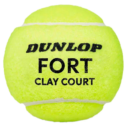 Dunlop Fort CLAY tennis balls (4 ball tube)