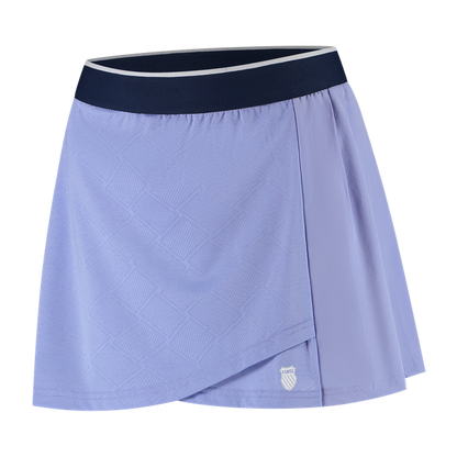 K-Swiss Hypercourt Skirt Jacquard Neon Purple