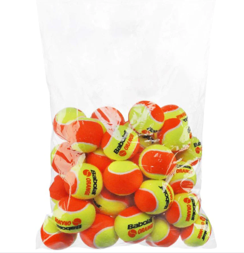 Practise tennis balls that are perfect for coaching.